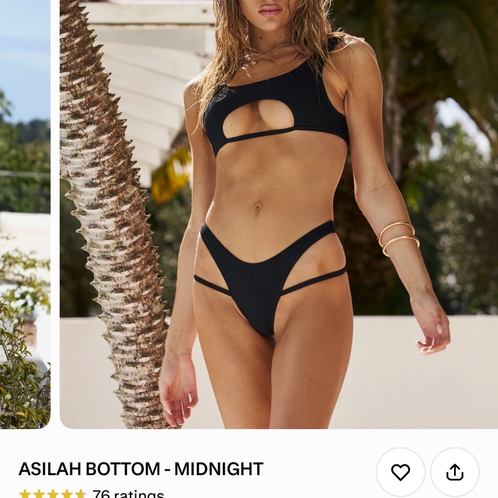 Somerfield Swim Midnight Asilah bottom & Laguna top bikini set